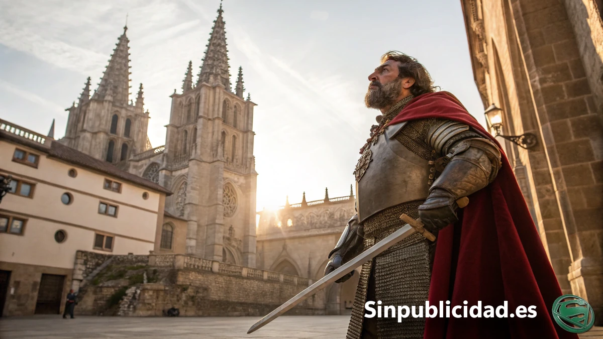 héroe olvidado, batalla irónica, leyenda medieval, humor satírico