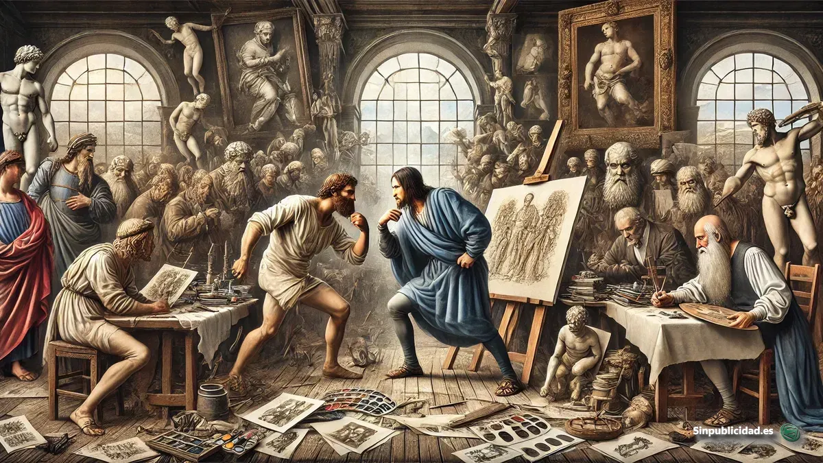 Leonardo vs Miguel Ángel la batalla de los genios del Renacimiento
